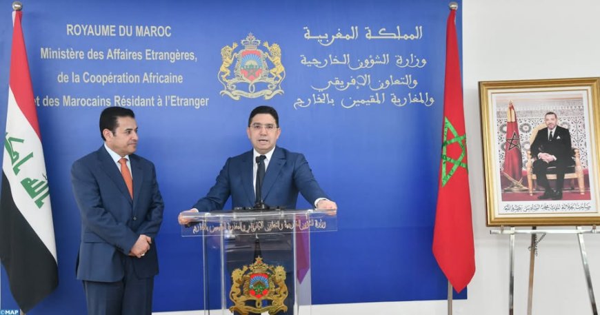 العراق يجدد موقفه الداعم للوحدة الترابية للمملكة