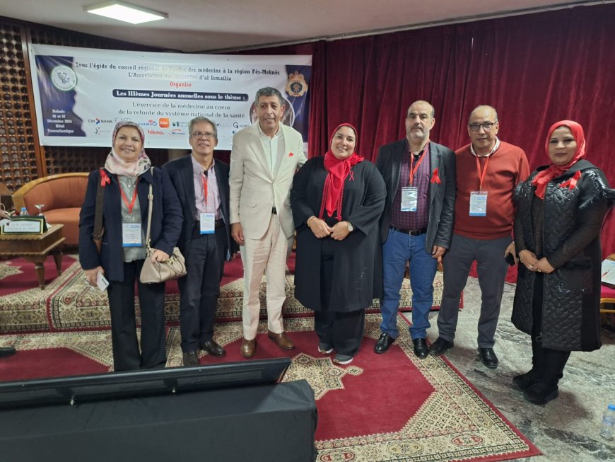مكناس..المديرية الجهوية للصحة والحماية الاجتماعية تشارك برواق تحسيسي حول داء فقدان المناعة المكتسب