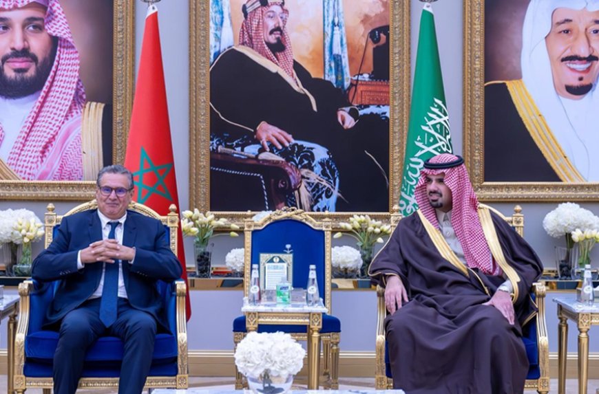 قمة "المياه الواحدة"..عزيز أخنوش يمثل جلالة الملك بالرياض