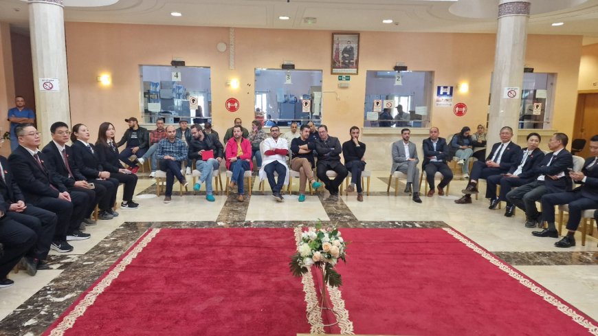 تازة..حفل تكريم البعثة الصينية الصحية بمناسبة انتهاء مهامها واستقبال وفد جديد