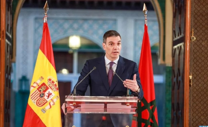رئيس الحكومة الاسبانية يعرب عن شكره للمملكة المغربية على دعمها لجهود الإغاثة في فالنسيا