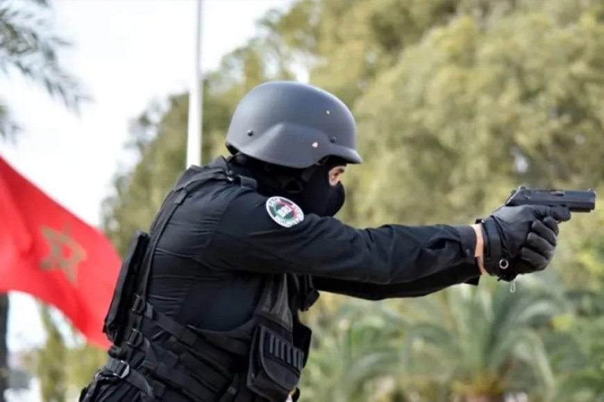 الدار البيضاء..موظف شرطة يضطر لاستخدام سلاحه الوظيفي لتحييد خطر صادر عن جانح