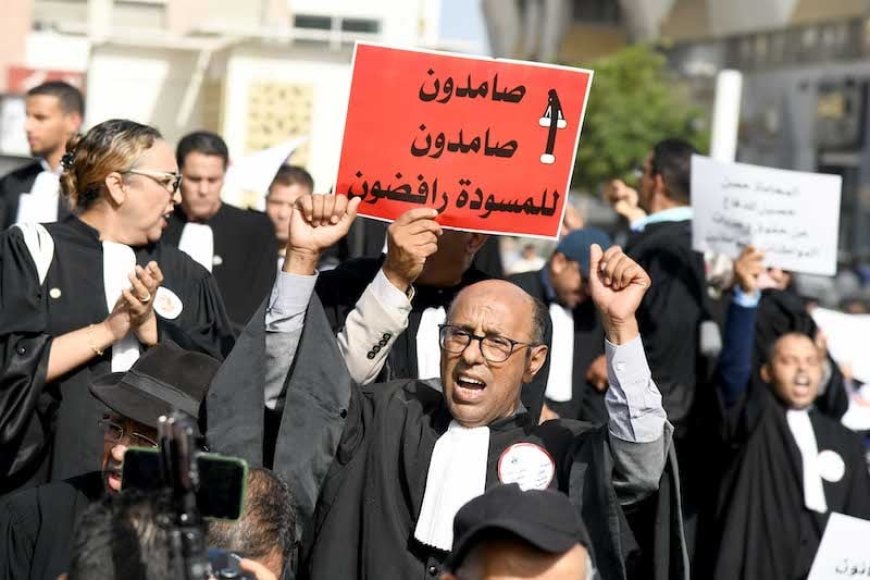 المحامون يقررون تنفيذ برنامج احتجاجي تصاعدي