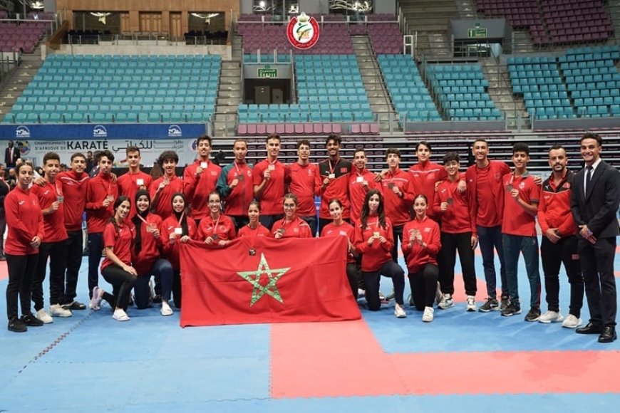 "كاراتي المغرب" يحرز 18 ميدالية بإفريقيا