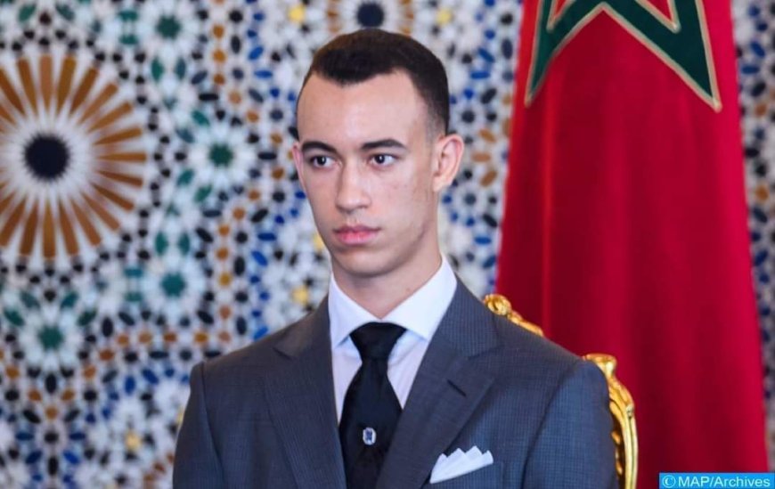 ولي العهد الأمير مولاي الحسن يستقبل الأطفال المقدسيين