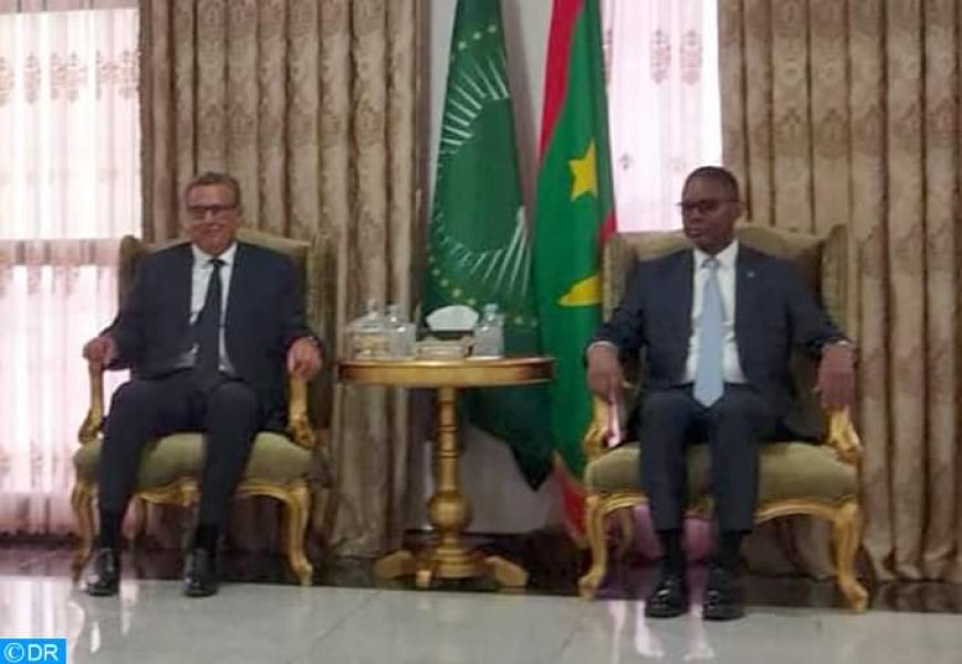 عزيز أخنوش يمثل جلالة الملك في حفل تنصيب الرئيس الموريتاني