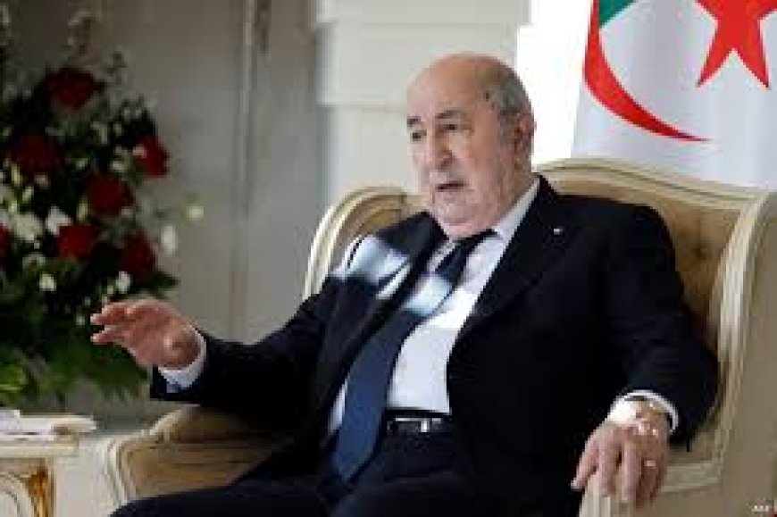 الرئيس الجزائري يعلن نيته الترشح لولاية ثانية