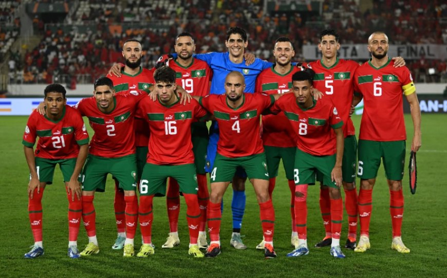 المنتخب المغربي لكرة القدم يرتقي في التصنيف العالمي