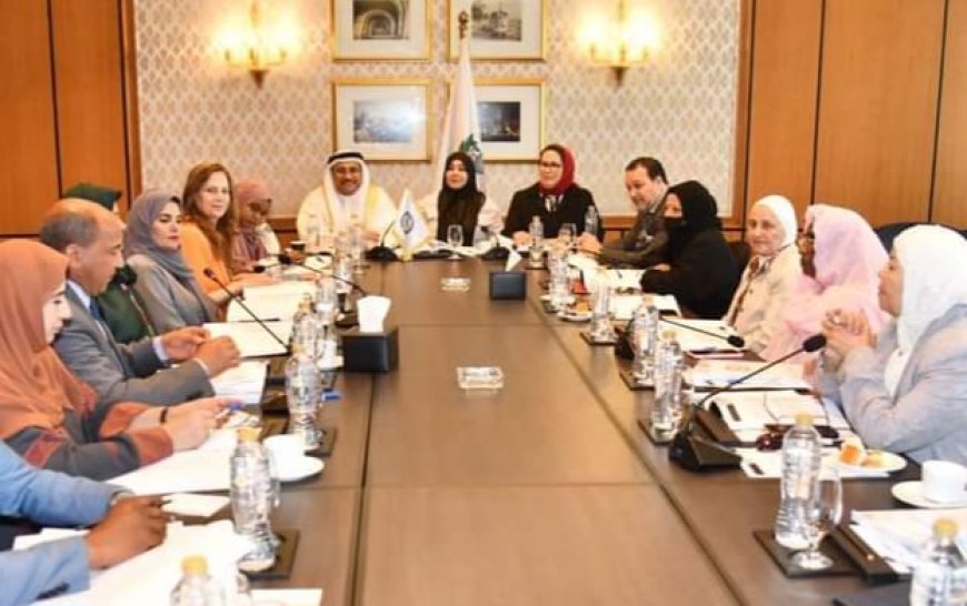 خديجة حجوبي تشارك في اجتماع لجنة بالبرلمان العربي