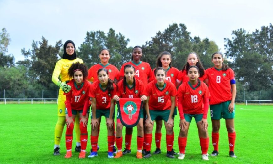 المنتخب المغربي النسوي لأقل من 17 سنة يتوجه إلى الجزائر