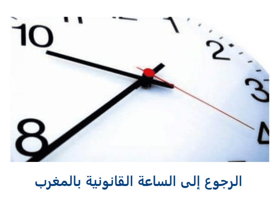 هذا هو تاريخ العودة للعمل بتوقيت GMT+1 بالمغرب