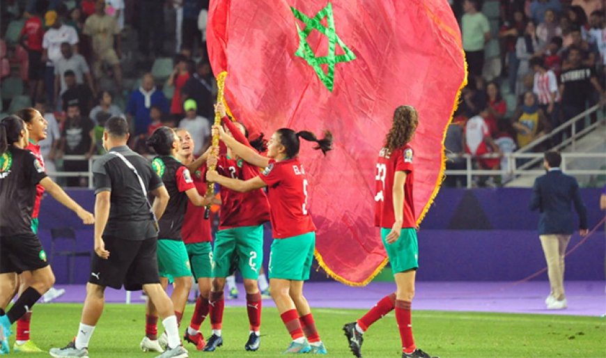 المنتخب المغربي النسوي لكرة القدم على بعد خطوة لتحقيق انجاز غير مسبوق