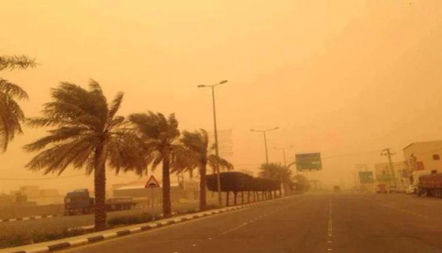 أحوال الطقس..موجة حر ورياح قوية وغبار