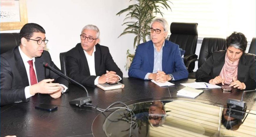 الوزير بنسعيد يستقبل النقابة الوطنية للصحافة المغربية