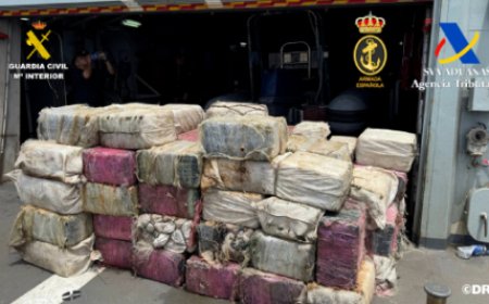 بتعاون مع المغرب..الحرس المدني الإسباني يعترض سفينة محملة بثلاثة أطنان من الكوكايين
