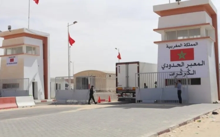 معبر الكركرات ..إحباط محاولة تهريب دولي لكمية كبيرة من مخدر الشيرا