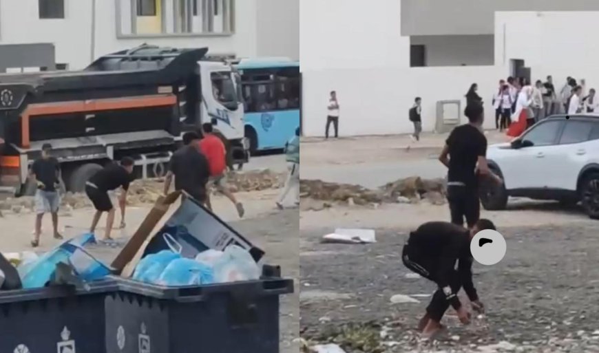 طنجة..توقيف ثلاثة قاصرين بعد تداول فيديو يوثق تراشقًا بالحجارة