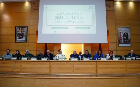 دورة استثنائية لمجلس جهة فاس مكناس