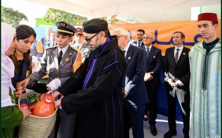 صاحب الجلالة يشرف على انطلاق العملية الوطنية رمضان 1447