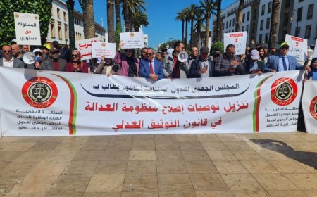 عدول المغرب يعلنون شللاً تاماً في الخدمات التوثيقية وإضراباً مفتوحاً