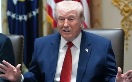 ترامب يعلن استعداد واشنطن لضمان أمن الملاحة في مضيق هرمز بعد اتفاق هدنة مع إيران