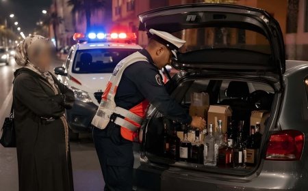 مراكش..توقيف سيدة بحوزتها كمية من المشروبات الكحولية