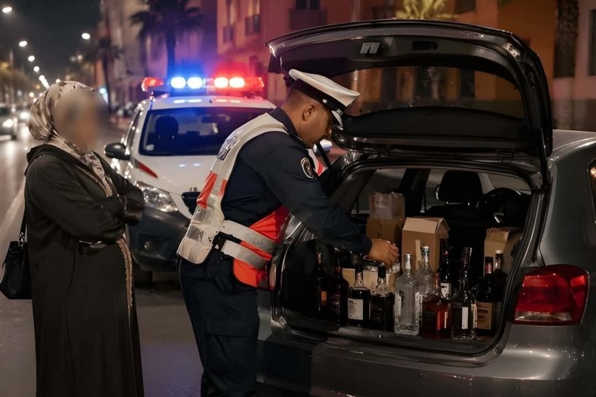 مراكش..توقيف سيدة بحوزتها كمية من المشروبات الكحولية