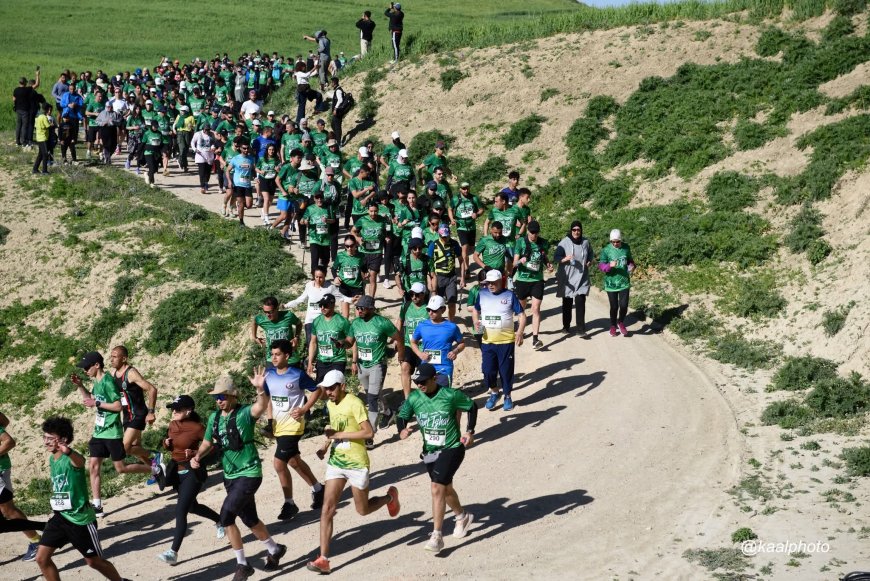 "Fès célèbre le sport et la nature : succès remarquable de la 3ᵉ édition du “Trail Montghat