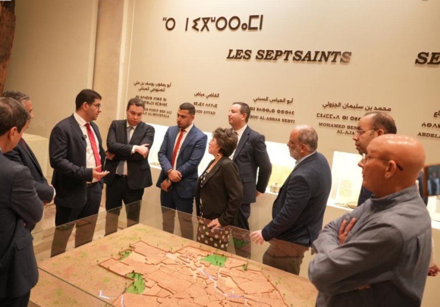 بنسعيد يتفقد مراكز تفسير التراث والمعالم الأثرية بمراكش في إطار تتبع مشاريع تثمين الموروث الثقافي