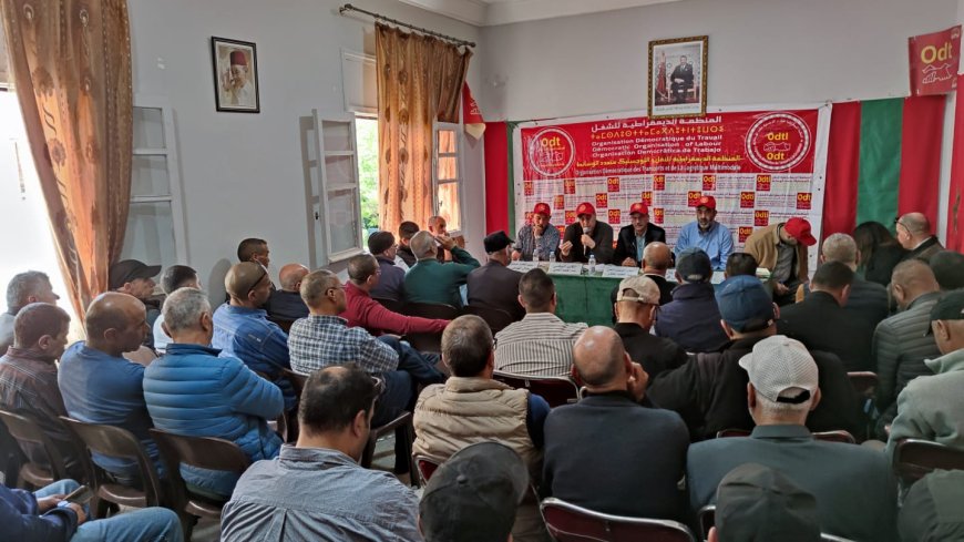 بفاس نقابة odt تنظم لقاء تواصليا