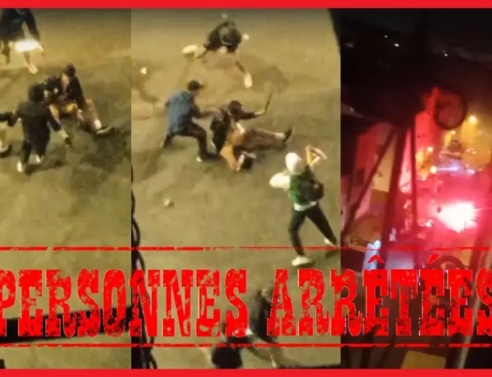 شهب نارية وأسلحة بيضاء.. توقيف مشتبه فيهم في أحداث شغب رياضي بالبيضاء