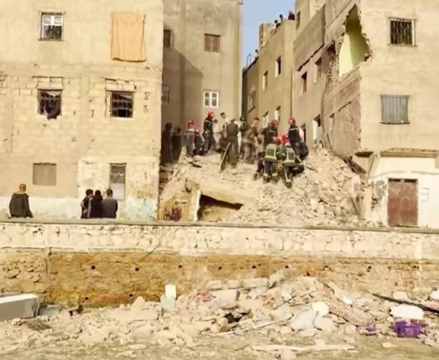 عاجل..ارتفاع ضحايا انهيار عمارة عين النقبي بفاس