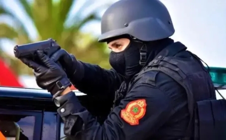 رصاصة تحذيرية تُنهي مقاومة عنيفة لمشتبه فيه مسلح بسيدي قاسم