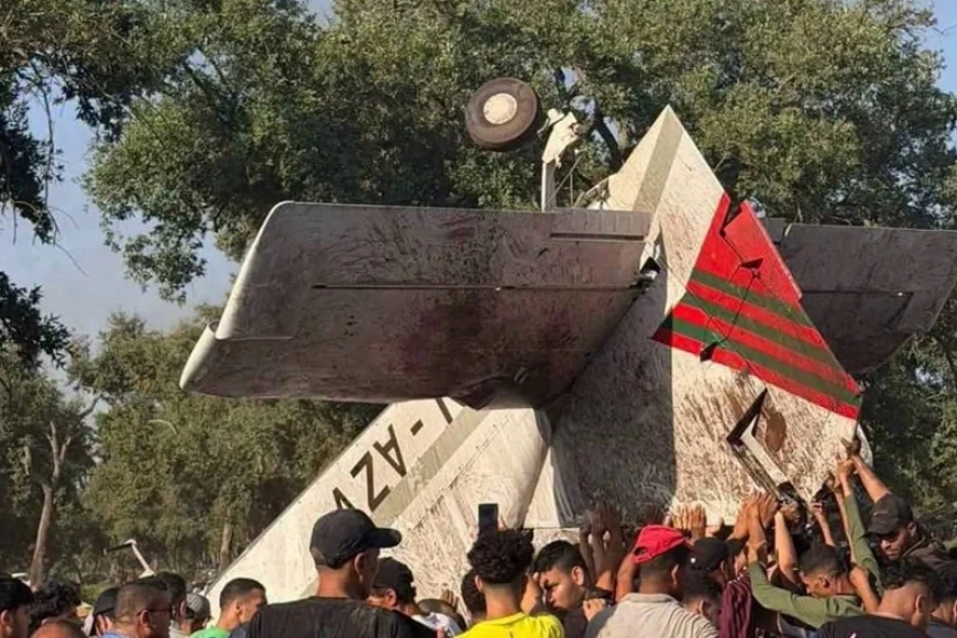 سقوط طائرة للدرك الملكي خلال مراقبة حريق بغابة المعمورة يُودي بحياة ربانها