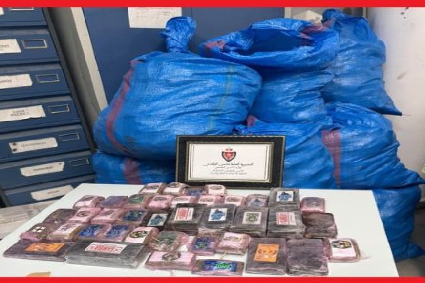 عملية أمنية بالكركارات تُحبط تهريب 460 كيلوغراماً من الشيرا وتوقف سائق شاحنة