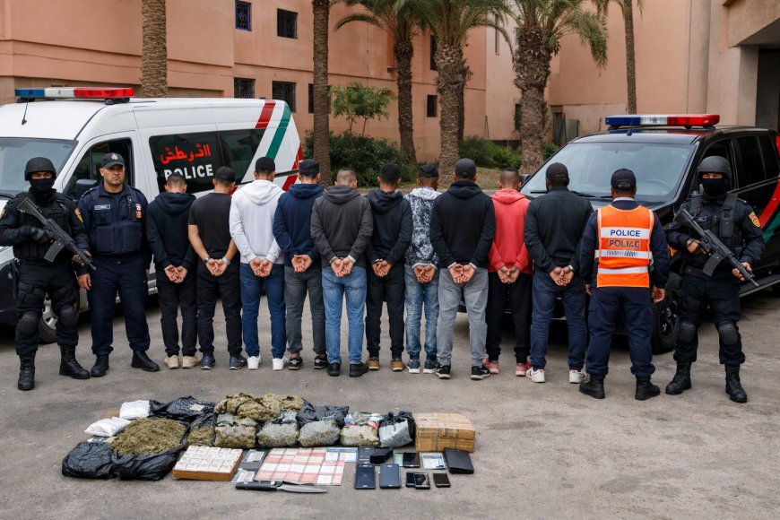 عمليات أمنية بالأقاليم الجنوبية تطيح بمشتبه فيهم في قضايا مخدرات وسرقة واعتداءات وإعداد وكر للدعارة