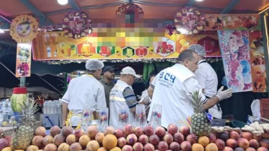 حجز وإتلاف مواد غذائية غير صالحة للاستهلاك بساحة جامع الفنا