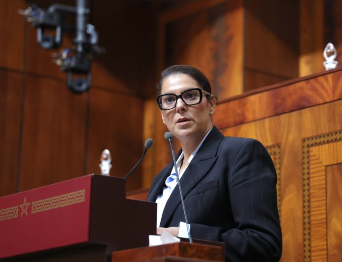 المنصوري تدافع عن البرنامج الحكومي بمجلس النواب: "الرياضة سياسة عمومية لِحماية الناشئة، والدستور يضبط مؤسساتنا"
